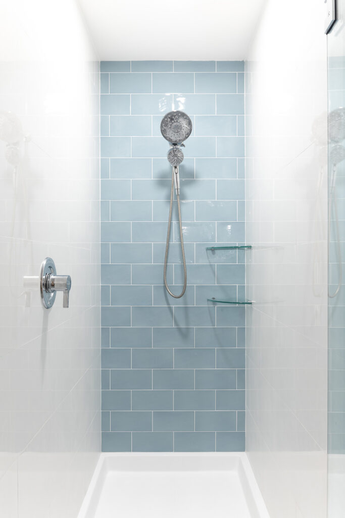 To conserve water, consider environmentally friendly fittings such as taps and shower heads.